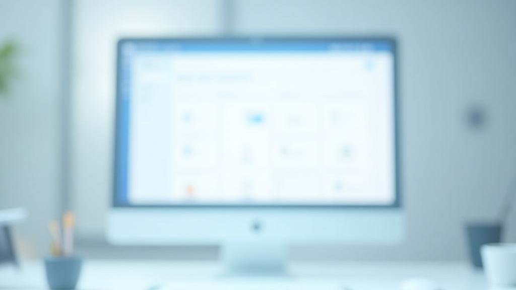 Interface d'un système de gestion de contenu